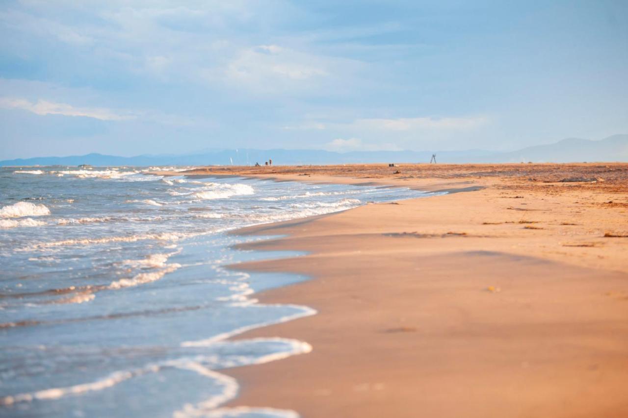 L'EucaliptusEucaliptus, Bonito Piso A Pocos Pasos De La Playa Delta De L'Ebreアパートメント エクステリア 写真